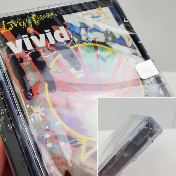 Living Colour Vivid MiniDisc 1988 EM 44099 Rock Sony Music Sealed - Picture 7 of 11
